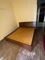 Double bed 6.5×6.0 and seven seater sofa with table