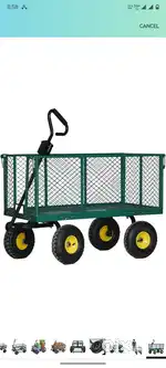 BRAND NEW DUMP CART FOR SALE