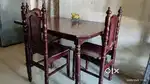 4 Seater Dining Table - Wooden (4 feet x 3 feet)