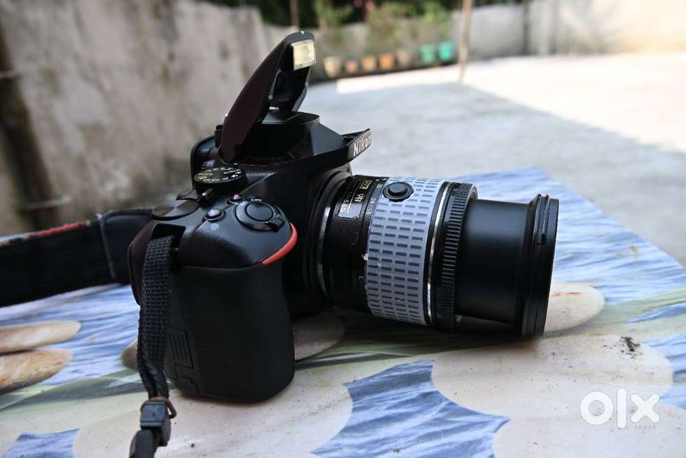 Nikon 3500d with 18-55 lens