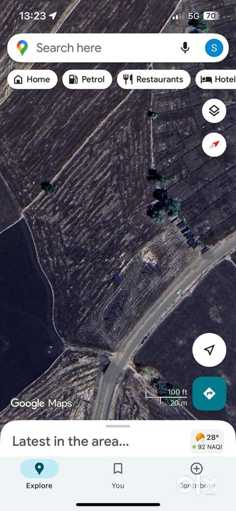 800 meters from main highway of berasia sironj 3.38 acre