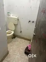 2 washrooms 3rooms with kitchen balcony almirah bed included