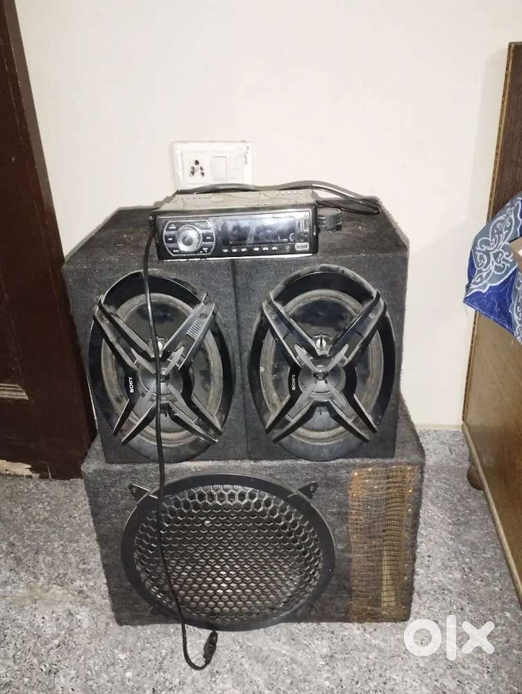 car amp woffer
