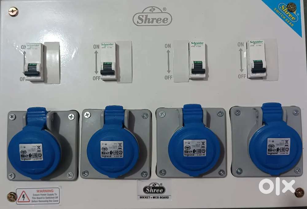 industrial plug and socket box