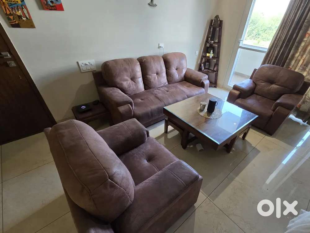 5 seater sofa set for sale (without center table)