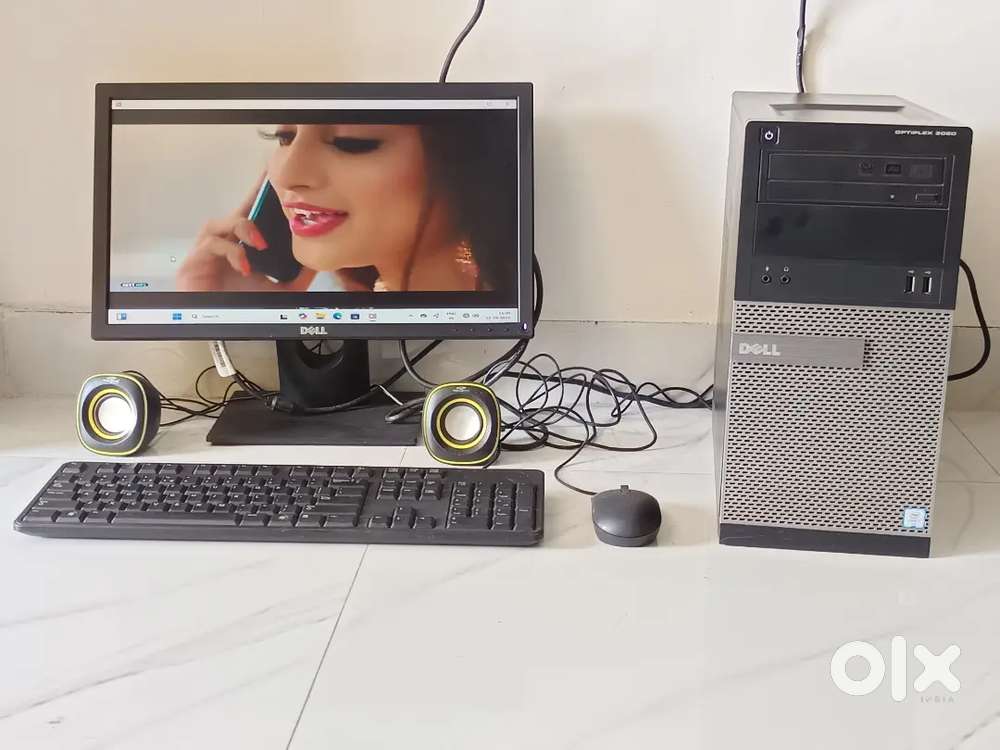 Dell intel core i7 desktop computer/256gb ssd/16gb ram