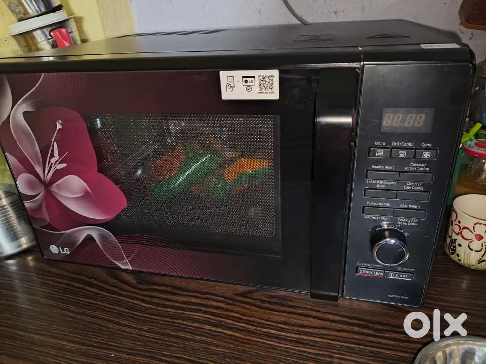 LG MICROWAVE OVEN CHARCOAL