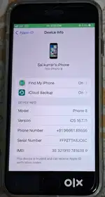 Iphone 8 look like new ,orginal display ,