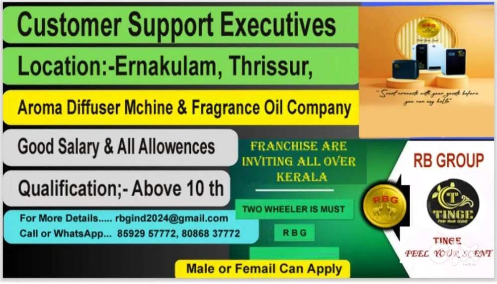 Supporting staff and sale executive