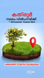24-Cent Plot for Sale–50m from Thalassery–Mysore Highway