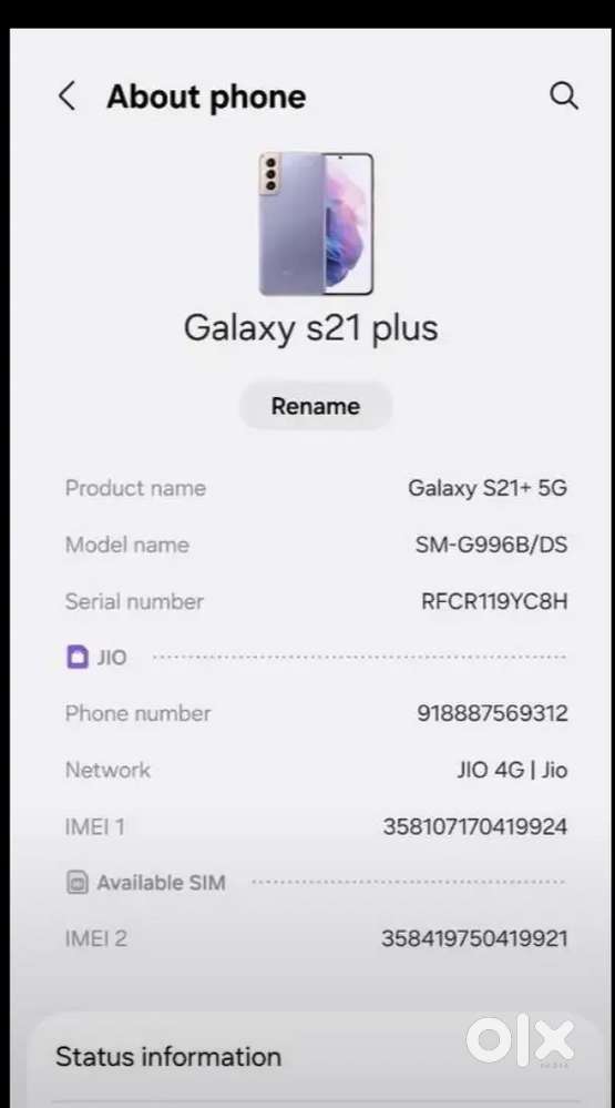 Galaxy s21 plus 5g a very smooth phone