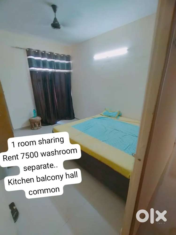1 room sharing available