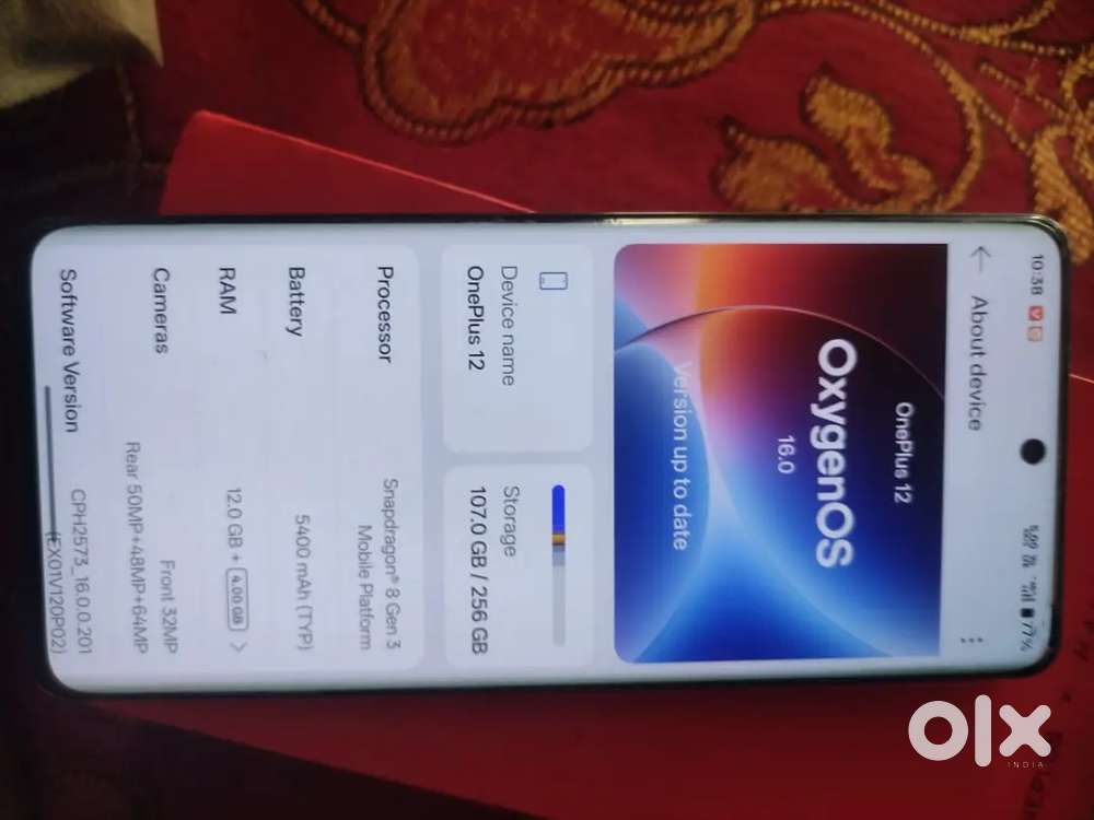 Oneplus 12 good condition 12/256. battery health 97% Urgent