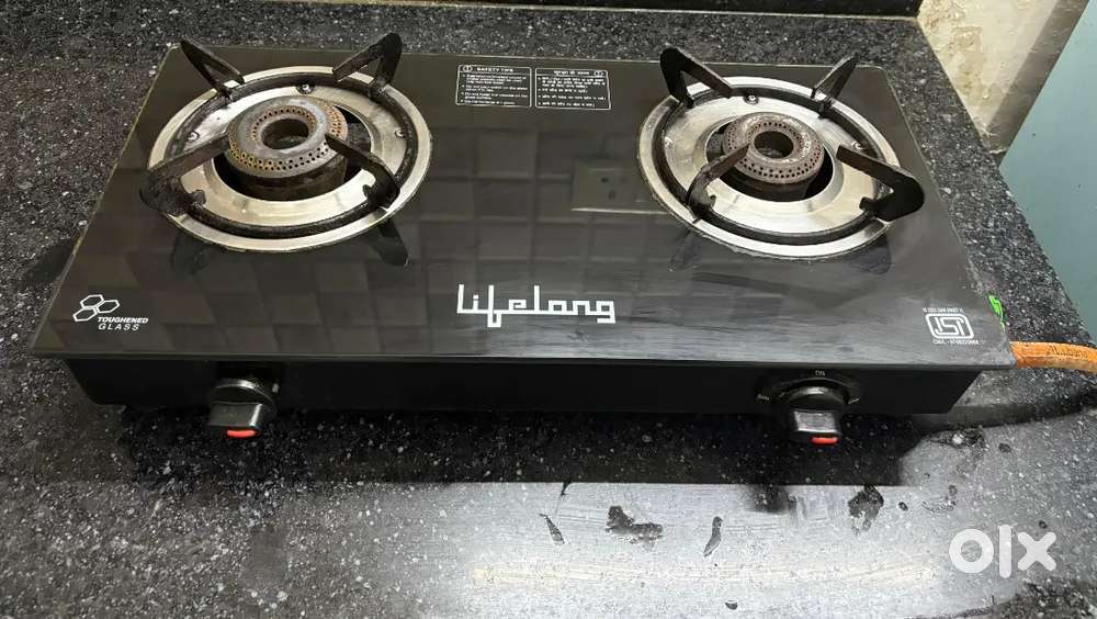 Gas cylinder, gas Stove, Kitchen Utensils