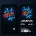 Customised Neon, Acrylic, Led Sign Available