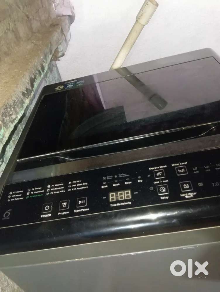 6th generation  automatic whirlpool 7.0kg washing machine
