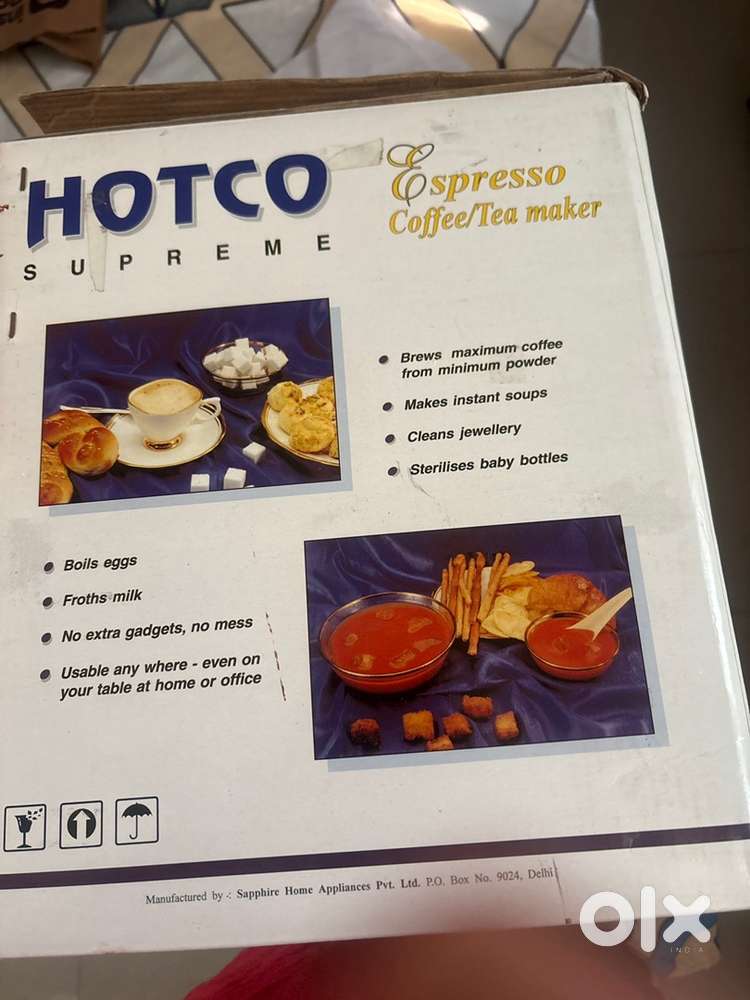 Expresso coffee and tea maker