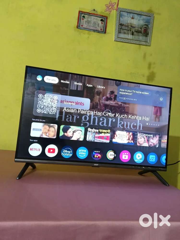 Acer 32 inches google TV Fresh New Condition  6 Month under warranty