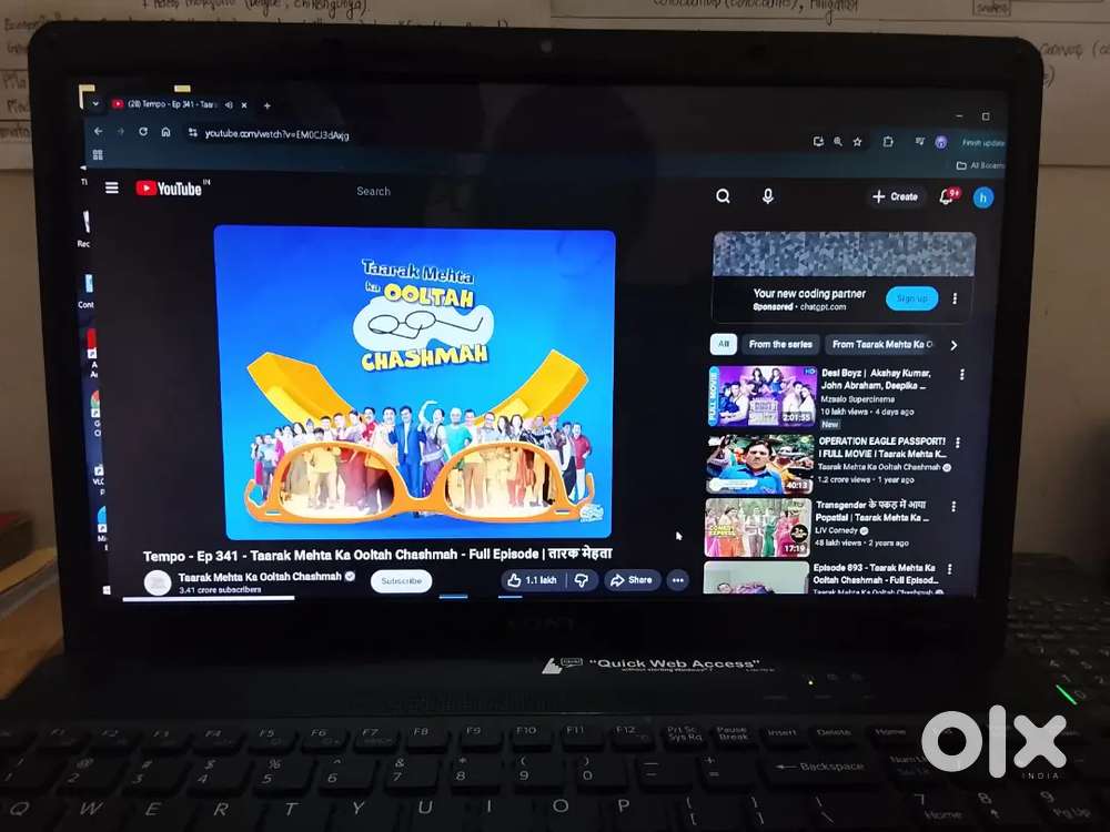 Sony Vaio VPCEB16FG  Intel i3  4GB RAM  Good condition