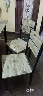 Dining table with 2 chairs & Preethi 3 Burner GasStove @8000/-