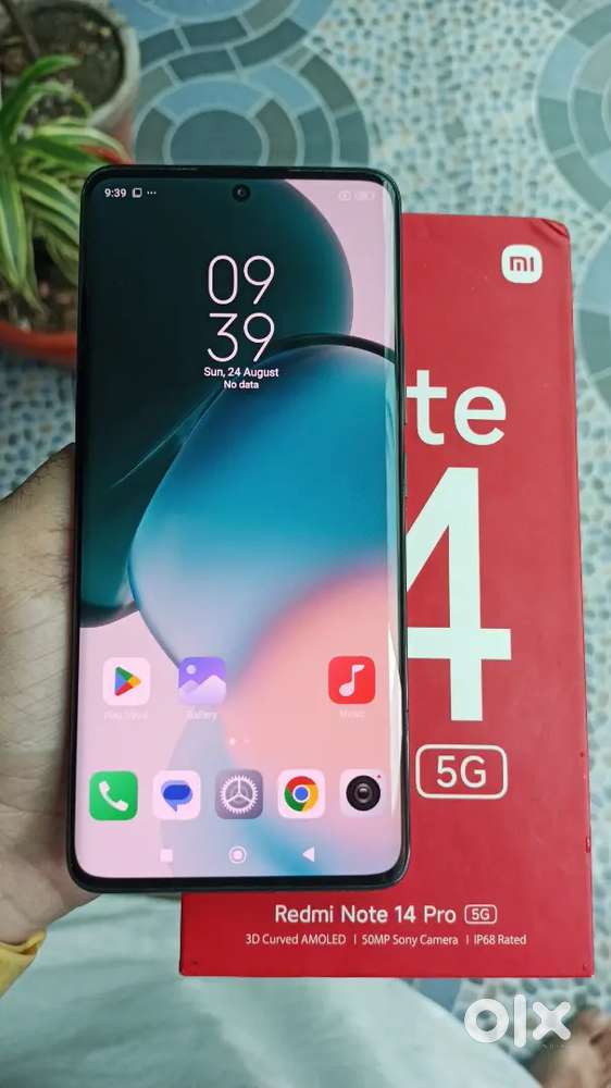 In Warranty 256gb Redmi Note 14 Pro Wow Condition Fix Rate 17800