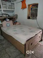 5 seater Sofa set, dinning table, dressing, Single Bed