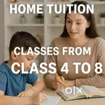 Tution form class 4-8 english medium
