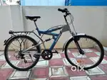 Hercules Roadeo Turner VX – 6-Speed Shimano Gears, Dual Suspension