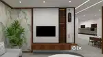 Homas office showroom in wooden furniture and turnkey project solution
