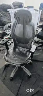 Chrome Base HIGH Back Office CHAIR mesh chair