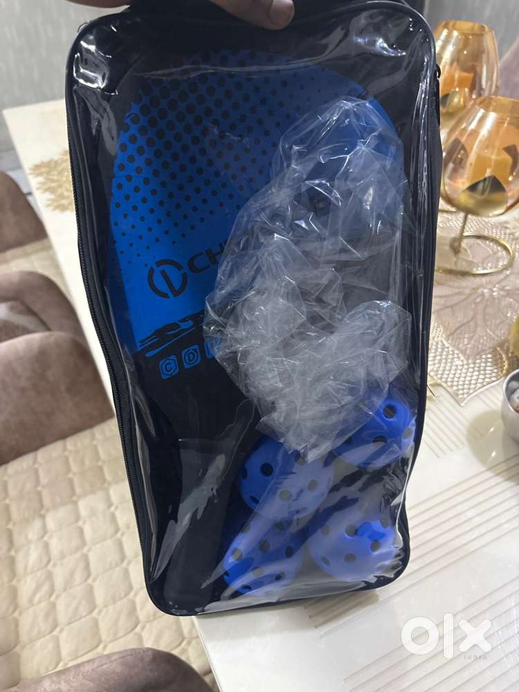 2 PICKLEBALL PADDLES WITH 4 BALLS  BRAND NEW