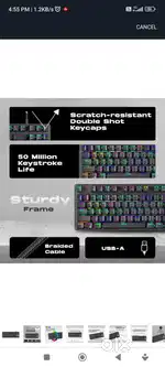 Gaming mechanical keyboard