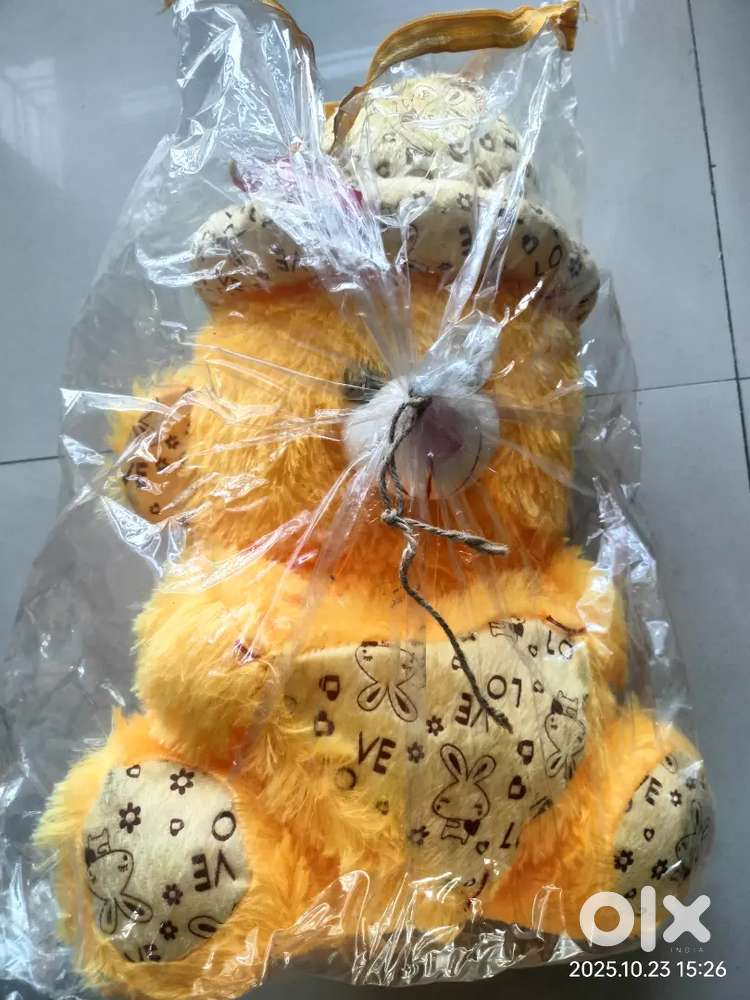 Brand new 2 teddy bear- one medium & one extra big