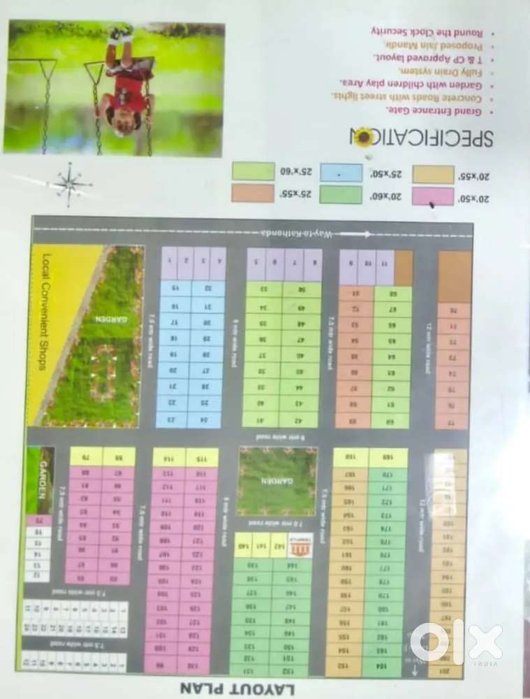 TNCP PLOTS AVAILABLE