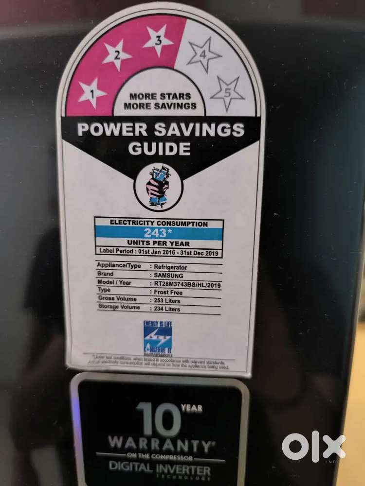 Samsung double door fridge