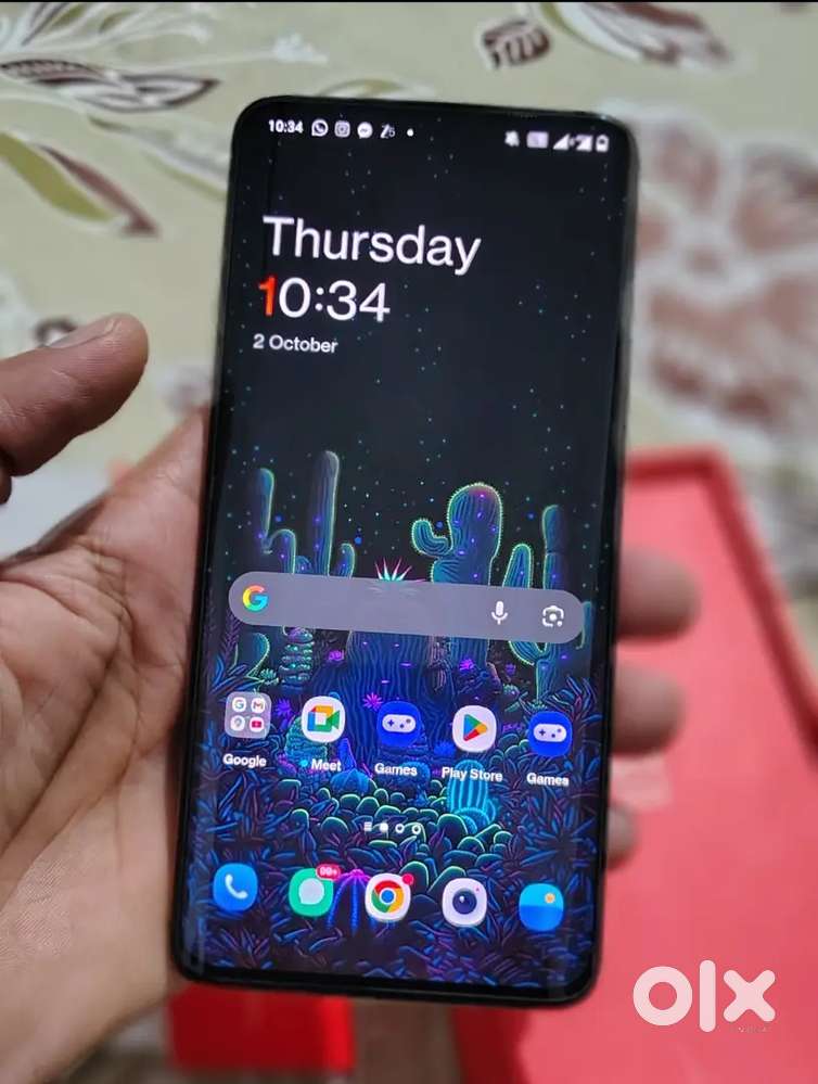 One plus 7pro 8gp 256gb box piece