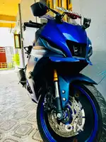 Very less driven R15 racing blue