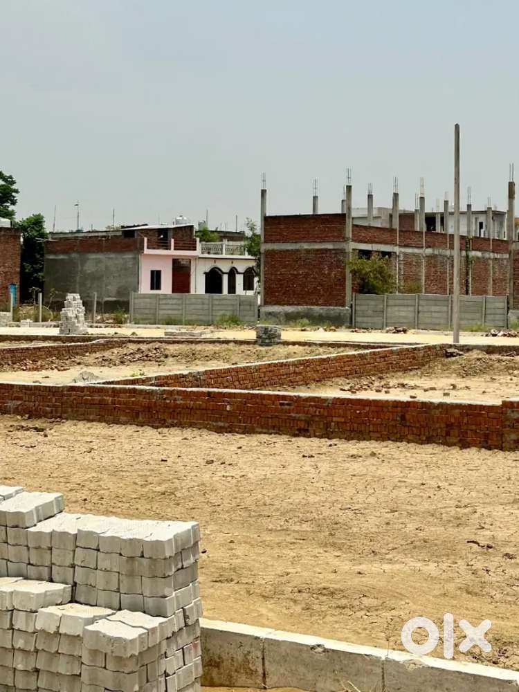 लखनऊ में प्लॉट ले किसान पथ आउटर रिंग रोड़ की सर्विस लाइन से लगे प्लॉट