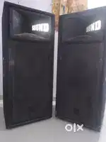 15 sky sound speaker box double 15 inch 500 watt speaker