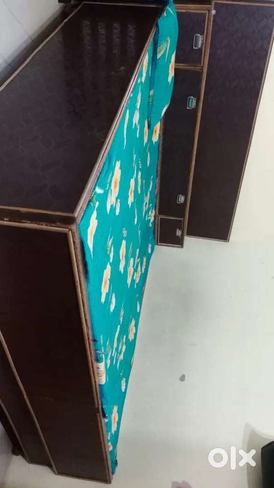 Strong Full Bed with Boxes for Extra Storage – Ready to Use!