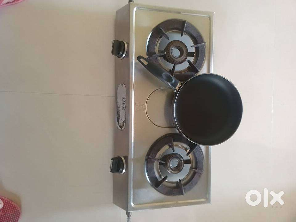 SEEKO(ISI Mark)Gasstove = 1pc, NIRLON(ISI Mark) Nonstick Fry Pan.