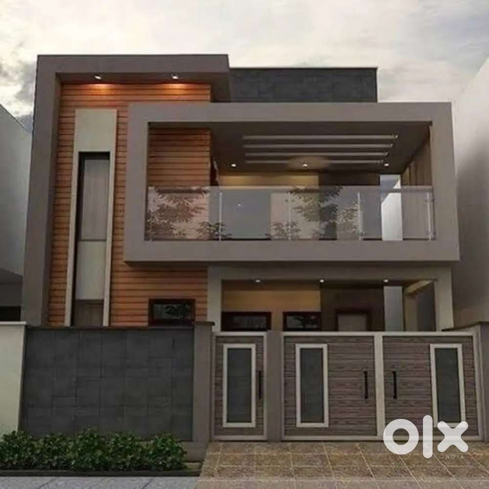 Three bhk set with two washrooms car parking modular kitchen near mkt