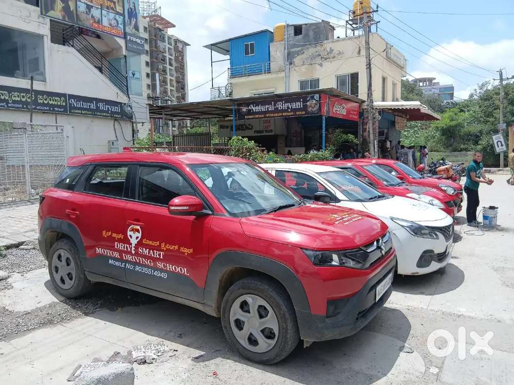 Driving instructors at Driving school