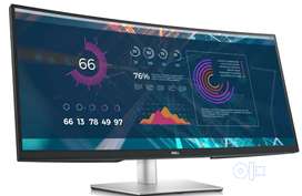 J Monitor lcd led ips curved full hd Monitor dell p3421w type c port