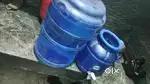 Container 25 lts and dispenser