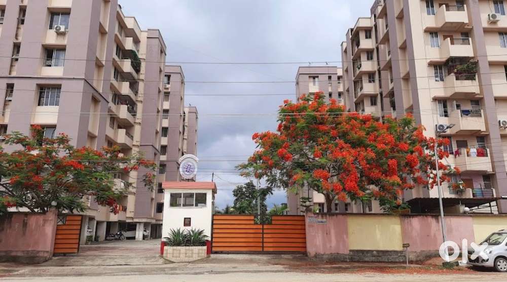 Beautiful corner flat with road side facing