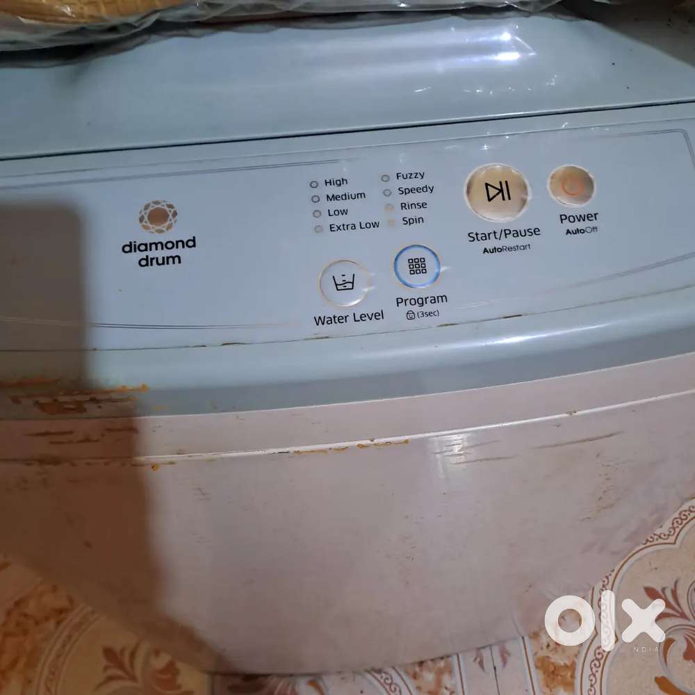 Un used washing machine