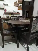 Dining table with 6 chairs
