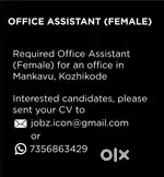 Female office Assistant