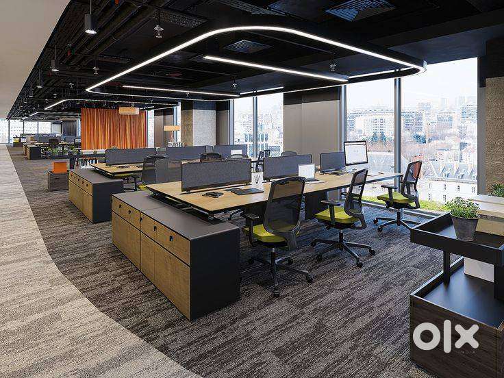 4500Sqft 85 to 105 Work station in Saibaba Colony